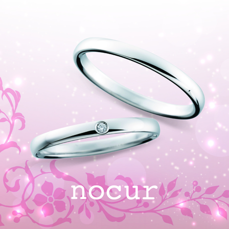 nocur（ノクル）＜即納可＞　ペアで１０万円の結婚指輪　CN-083&084のサムネイル
