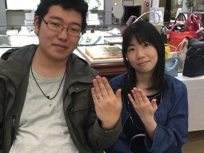 結婚指輪の新品仕上げ