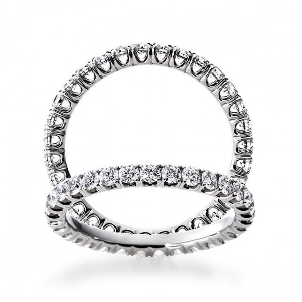 ラザールダイヤモンド ハーフエタニティリングLD635PR2 THE LAZARE