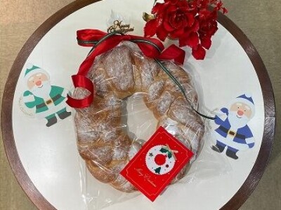 2025年クリスマス限定「幸せのリースパン」ご予約承り中！【ご予約限定生産】