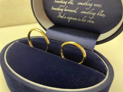 金婚式のご両親へ♡サプライズで金の指輪をプレゼント