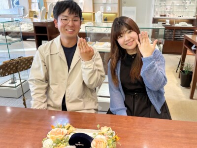 シンデレラの魔法と天使の光に包まれた特別なマリッジリング