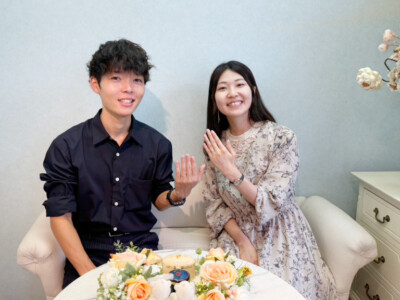 会津で見つけた運命のマリッジリング♡美女と野獣「ローズ・イン・モーション」