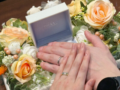 サプライズプロポーズから始まる♡エタニティリングの婚約指輪